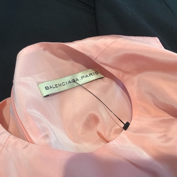 BALENCIAGA PARIS COLOR-BLOCK STUDDED DRESS SZ 6 - Picture 10 of 12